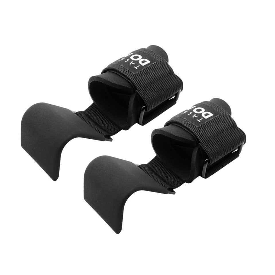 Lifting Hook Grips - Maximize Pull Days with Wrist Support | Heavy- Duty Gym Essential for Deadlifts & Pull Training