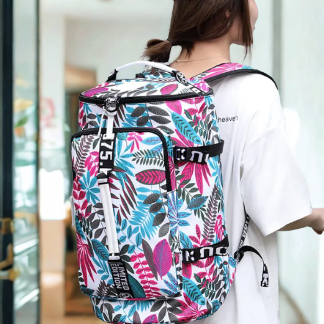1975 Travel Lightweight Gym Bag - Large Capacity & Durable Nylon | Fitness Backpack for Active Lifestyles