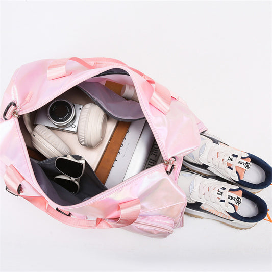 PearlFlex Street Gym Bag - Lightweight & Waterproof | Bold Style with Dry/Wet Separation for Everyday Training